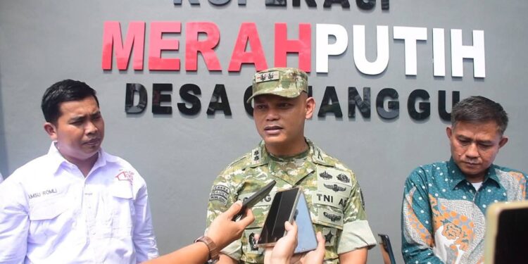 Jajaran Kodim 0622 Ikuti Launching Program Percepatan Pembentukan KDKMP oleh Presiden RI