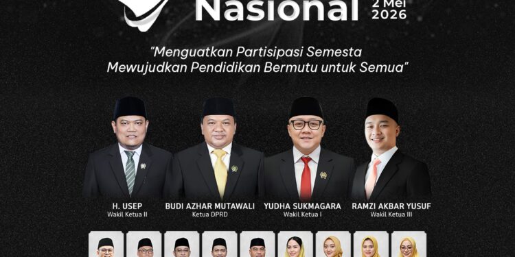 DPRD Sukabumi Ajak Semua Elemen Perkuat Partisipasi Pendidikan di Hardiknas 2026