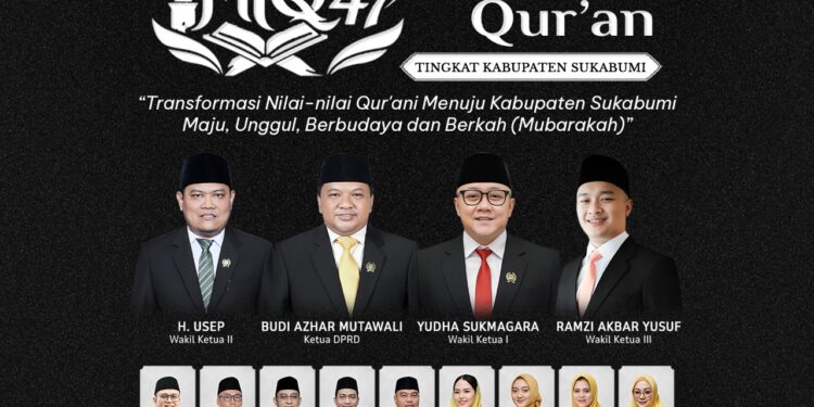 DPRD Kabupaten Sukabumi Ucapkan Selamat atas Pelaksanaan MTQ ke-47 Tingkat Kabupaten