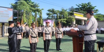 Rotasi Jabatan di Polres Sukabumi, Kapolres Tegaskan Pentingnya Profesionalisme dan Integritas