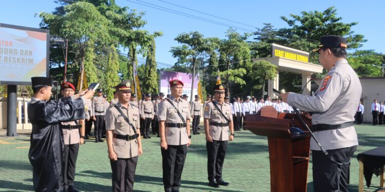 Rotasi Jabatan di Polres Sukabumi, Kapolres Tegaskan Pentingnya Profesionalisme dan Integritas