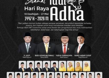 Momentum Iduladha 1447 H, DPRD Kabupaten Sukabumi Ajak Perkuat Kepedulian dan Persatuan