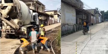 Perbaikan Jalan Gudang–Caringinkulon Capai 85 Meter, DPU Gunakan Rigid Beton