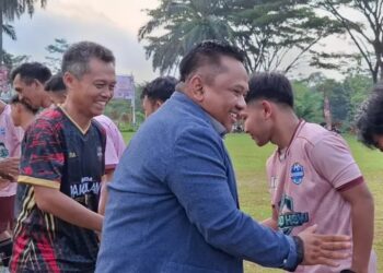Ketua DPRD Sukabumi Buka Open Turnamen Pemuda Pakidulan Cup di Sagaranten