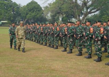 Bupati Sampaikan Kebanggaan atas Pengabdian Yon Armed 13 Nanggala di Perbatasan RI–Malaysia