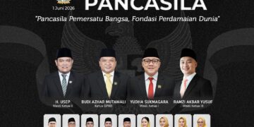 DPRD Kabupaten Sukabumi Peringati Hari Lahir Pancasila 2026, Perkuat Semangat Persatuan Bangsa