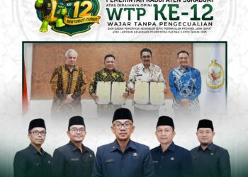 Sekretariat DPRD Kabupaten Sukabumi Apresiasi Raihan Opini WTP ke-12 Pemkab Sukabumi