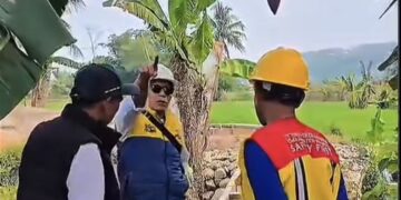 Dinas PU Sukabumi Kebut Pembangunan Irigasi DI Cibatu, Progres Sudah 90 Persen