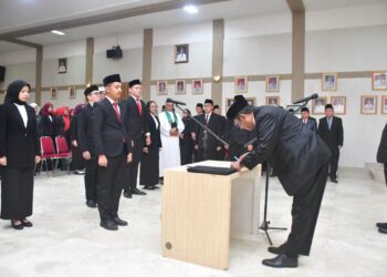 Kukuhkan Sekda, Bupati Pastikan Kebijakan Kepegawaian Berlandaskan Sistem Merit, Kompetensi, dan Kinerja