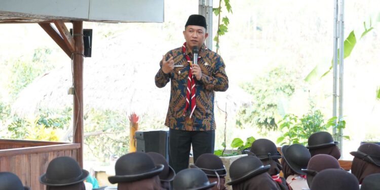 Persiapan Jamnas, Wabup Tegaskan Pramuka Melatih Kedisiplinan, Ketangkasan, dan Karakter