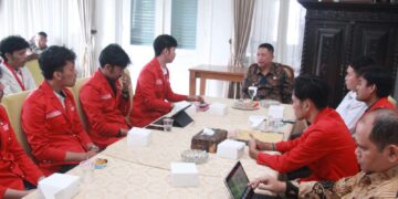 Terima Pengurus GMNI Sukabumi Raya, Wabup Dorong Kolaborasi untuk Kemajuan Daerah