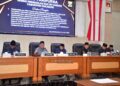 Paripurna DPRD, Bupati Sampaikan Nota Pengantar Raperda Perubahan Badan Hukum Perumda Menjadi Perseroda