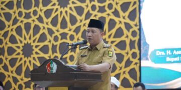 Perdana, Wabup Lepas Keberangkatan 43 Pemenang Hadiah Umrah Muhibah Ramadan