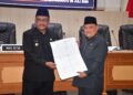 Paripurna DPRD, Pertanggungjawaban Pelaksanaan APBD 2025 Siap Ditetapkan Menjadi Perda