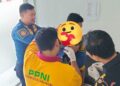 Operasi Nonkebakaran, Damkar Sukabumi Berhasil Lepaskan Anting yang Tersangkut di Telinga Anak