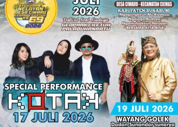Festival Seni Budaya Geopark Ciletuh 2026 Meriahkan Syukuran Nelayan Ciwaru ke-69, Hadirkan KOTAK Band dan Wayang Golek