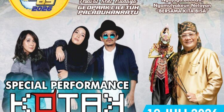 Festival Seni Budaya Geopark Ciletuh 2026 Meriahkan Syukuran Nelayan Ciwaru ke-69, Hadirkan KOTAK Band dan Wayang Golek
