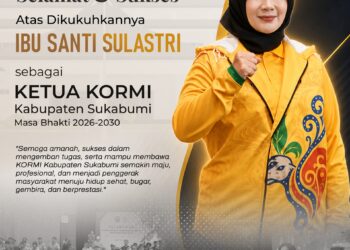DPRD Kabupaten Sukabumi Ucapkan Selamat kepada Santi Sulastri sebagai Ketua KORMI Masa Bakti 2026–2030