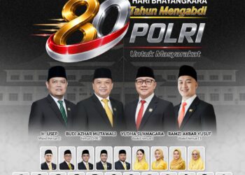 DPRD Kabupaten Sukabumi Ucapkan Selamat Hari Bhayangkara ke-80, Tegaskan Sinergi Polri untuk Masyarakat