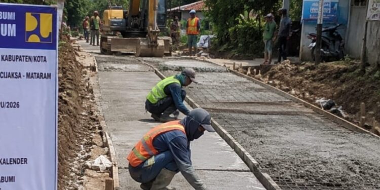 Usai Paket Pertama Rampung, Perbaikan Jalan Cijaksa–Mataram Berlanjut