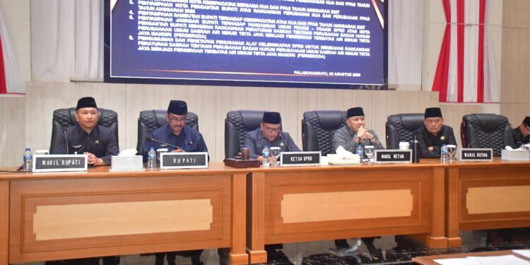 DPRD Kabupaten Sukabumi Gelar Paripurna, Tiga Agenda Penting Bupati Jadi Pokok Pembahasan