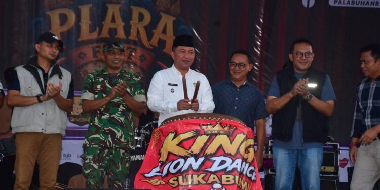Dentuman Tambur dan Plara Fest Tandai Dimulainya Rangkaian Hari Jadi ke-156 Kabupaten Sukabumi