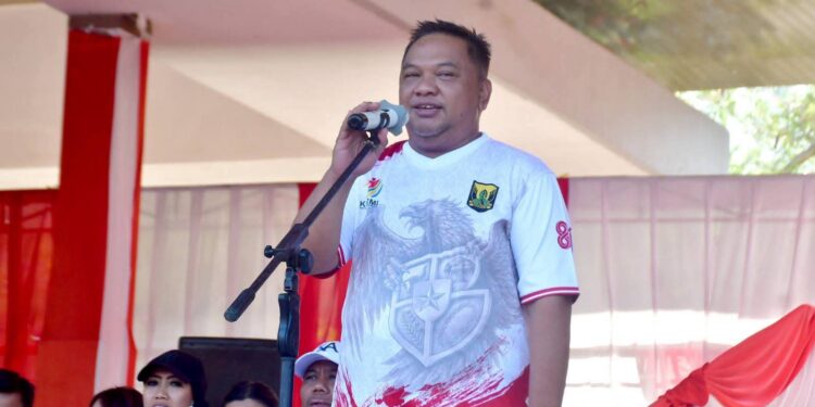 Rangkaian HJKS, Ketua DPRD Sukabumi Hadiri Senam Bersama KORMI dan Ratusan Warga
