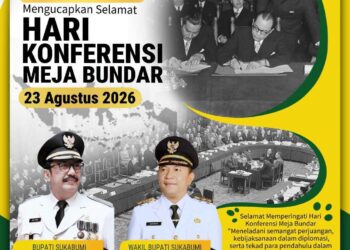 Hari Konferensi Meja Bundar, Pemkab Sukabumi Ajak Masyarakat Teladani Semangat Diplomasi dan Perjuangan