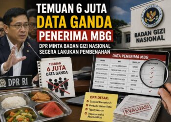 Geger MBG! 6 Juta Data Penerima Terdeteksi Ganda, DPR Desak Pembenahan