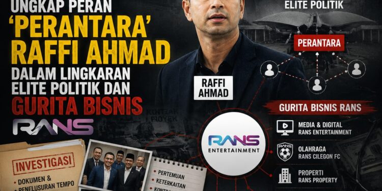 Investigasi Tempo Ungkap Peran ‘Perantara’ Raffi Ahmad dalam Lingkaran Elite Politik dan Gurita Bisnis RANS