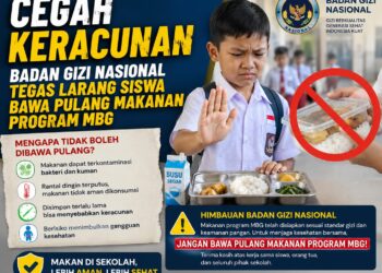 Cegah Keracunan, BGN Larang Siswa Bawa Pulang Makanan MBG