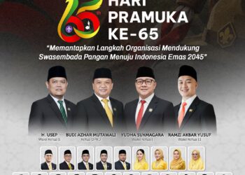 DPRD Kabupaten Sukabumi Sampaikan Selamat Hari Pramuka ke-65