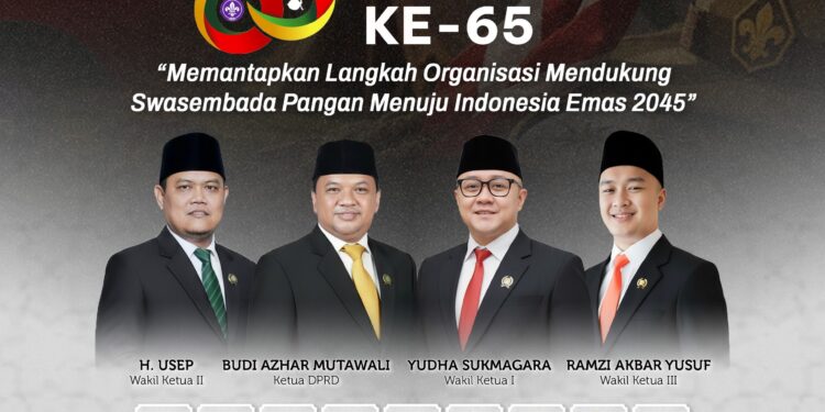 DPRD Kabupaten Sukabumi Sampaikan Selamat Hari Pramuka ke-65