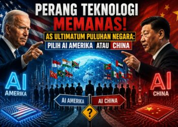 Perang Teknologi Memanas! AS Ultimatum Puluhan Negara: Pilih AI Amerika atau China