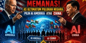 Perang Teknologi Memanas! AS Ultimatum Puluhan Negara: Pilih AI Amerika atau China