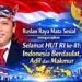 Pendiri Komunitas Mata Sosial, Ruslan Raya: HUT RI ke‑81 Momentum Syukur dan Dukungan Program Nasional