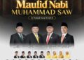 Sambut Maulid Nabi Muhammad SAW 1448 H, Pimpinan dan Anggota DPRD Kabupaten Sukabumi Ajak Warga Teladani Akhlak Rasulullah