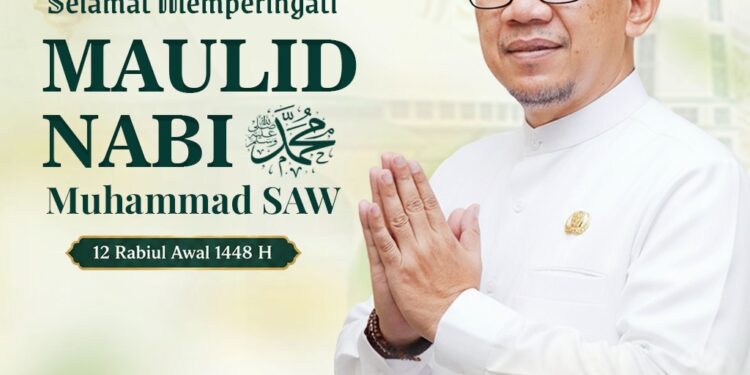 Perkuat Ukhuwah dan Keteladanan Nabi, Sekretariat DPRD Kabupaten Sukabumi Sampaikan Selamat Maulid Nabi Muhammad SAW