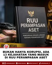 RUU Perampasan Aset: Selandia Baru hingga Amerika Serikat Terapkan Mekanisme Serupa