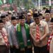 BUPATI HADIRI APEL KEBANGSAAN KEMAH NASIONAL PRAMUKA PUI, KAPOLRI AJAK RAWAT PERSATUAN DAN KESATUAN