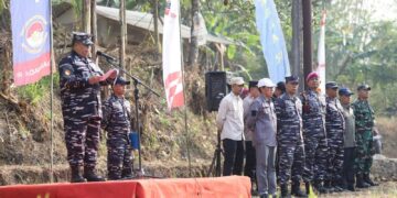 SEKDA HADIRI PERSIAPAN PELETAKAN BATU PERTAMA PEMBANGUNAN JEMBATAN LEUWIDINGDING