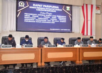Bupati Sampaikan Penyesuaian APBD dalam Paripurna DPRD, Fokus pada Fiskal dan Prioritas Pembangunan
