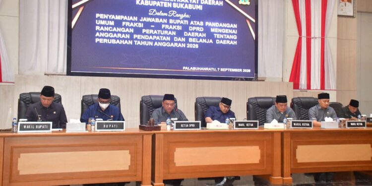 Bupati Sampaikan Penyesuaian APBD dalam Paripurna DPRD, Fokus pada Fiskal dan Prioritas Pembangunan