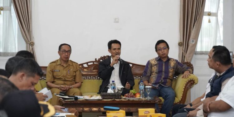 Sekda Sambut PPTPKH Provinsi Jabar, Bahas Pelaksanaan Penelitian Lapangan
