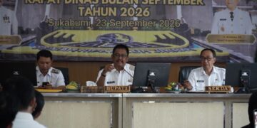 Pimpin Rapat Dinas, Bupati Sukabumi Instruksikan Optimalisasi Pelayanan Masyarakat