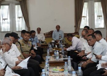 Sekda Sukabumi Terima Kunjungan KSP, Bahas Penanganan Bencana