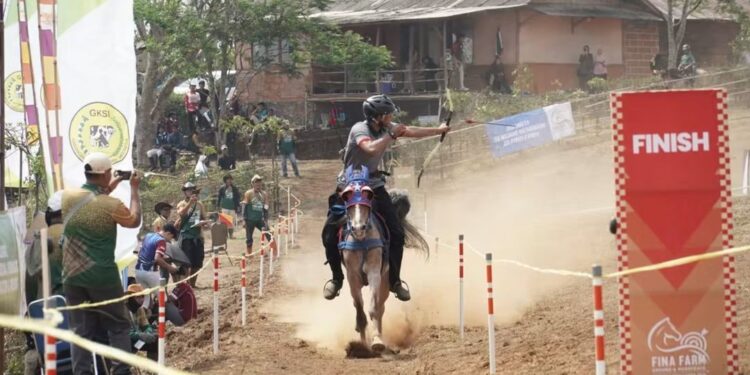 Tutup event panahan berkuda di Nyalindung, Sekda harap jadi agenda berkala