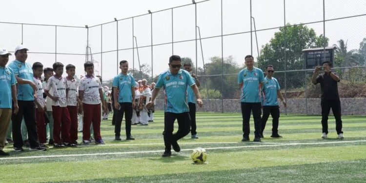 Turnamen mini soccer Bupati Cup 2026 Session III, Wabup dorong peserta junjung sportivitas