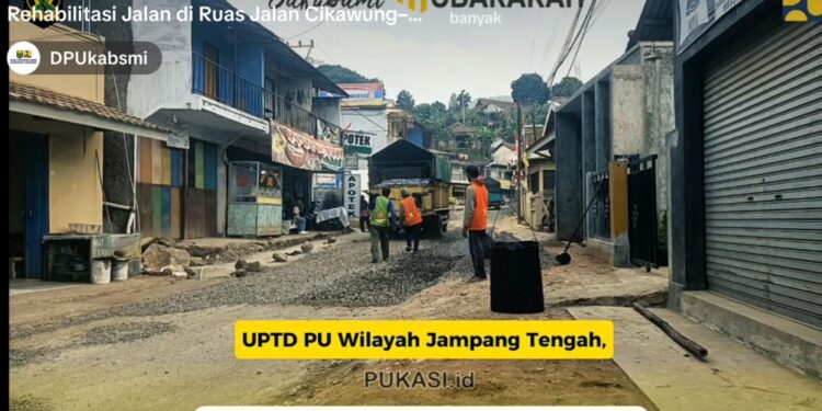 Tingkatkan Kenyamanan Warga, Dinas PU Sukabumi Selesaikan Rehabilitasi Ruas Jalan Cikawung–Rancaoray