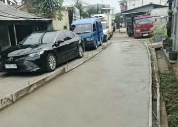 Dinas PU Sukabumi Rehabilitasi Jalan Benda-Durengede